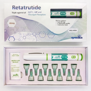 Retatrutide Synedica 40mg premium research peptide pen UK